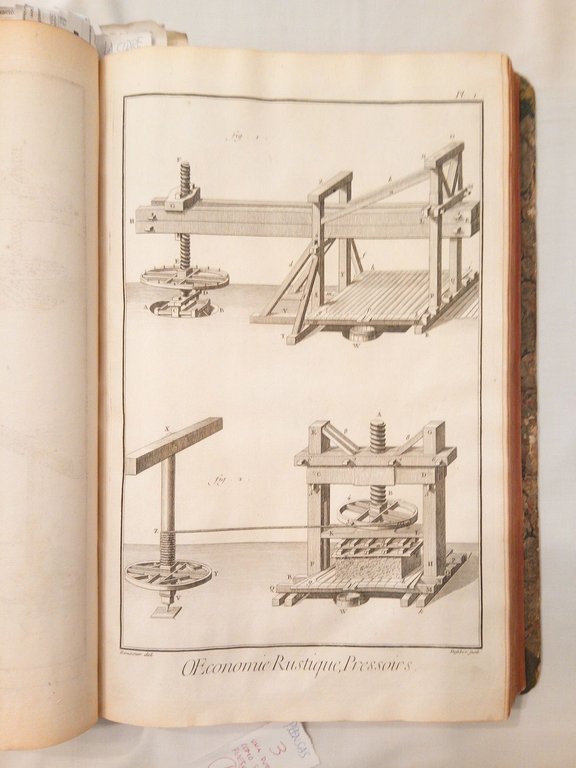 [Encyclopedie.]: RECUEIL DES PLANCHES, SUR LES SCIENCES, LES ARTS LIBERAUX, …