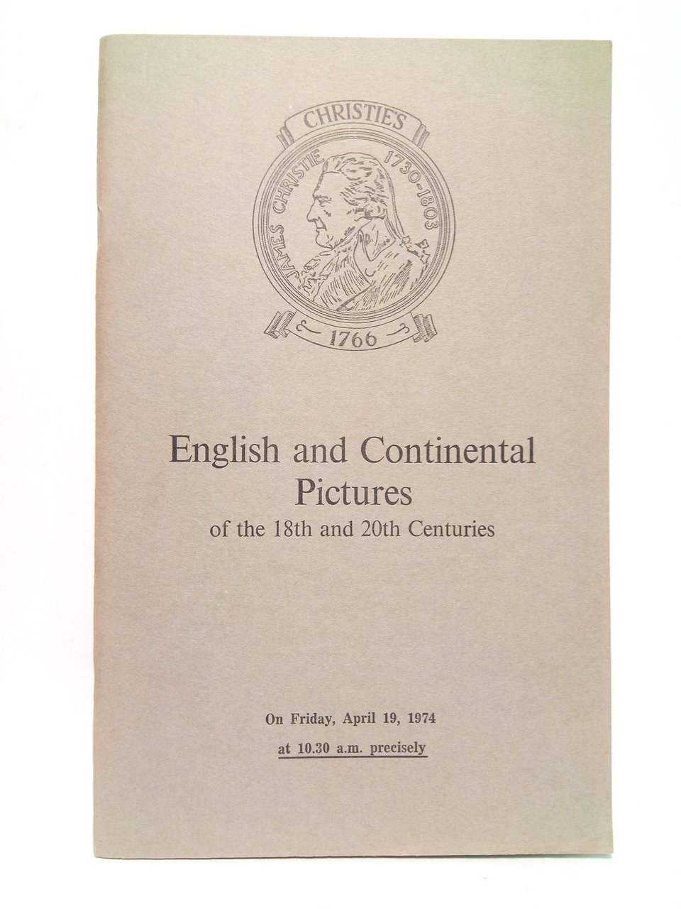 English and Continental Pictures of the 18th and 20th Centuries. … | Immagine principale