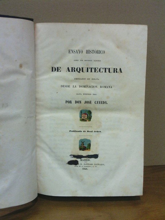 Ensayo histórico sobre los diversos géneros de arquitectura empleados en …