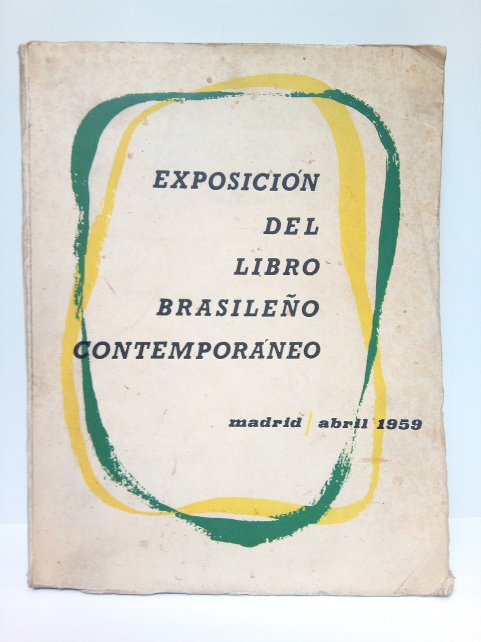 Exposición del Libro Brasileño Contemporáneo (Madrid - Abril 1959)