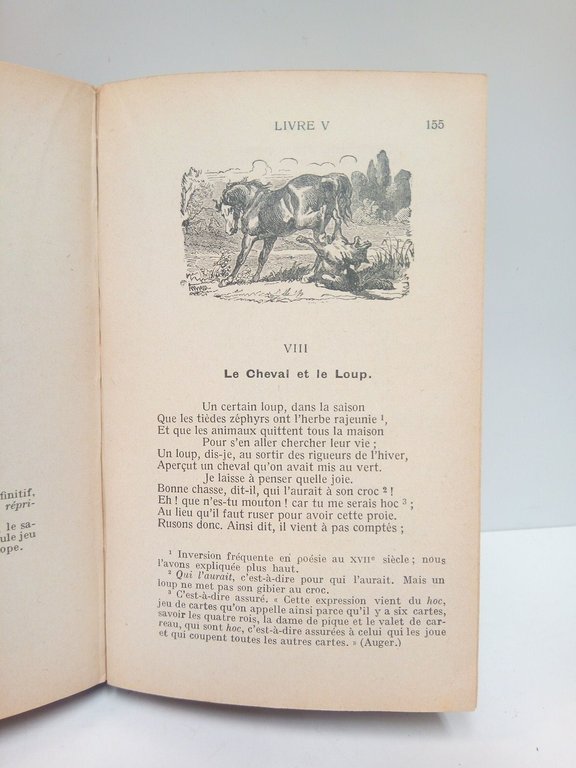 Fables de la Fontaine précédées de la vie d'Esope, accompagnées …