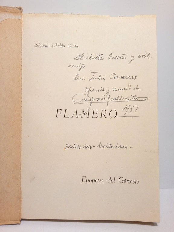 Flamero: Epopeya del Génesis