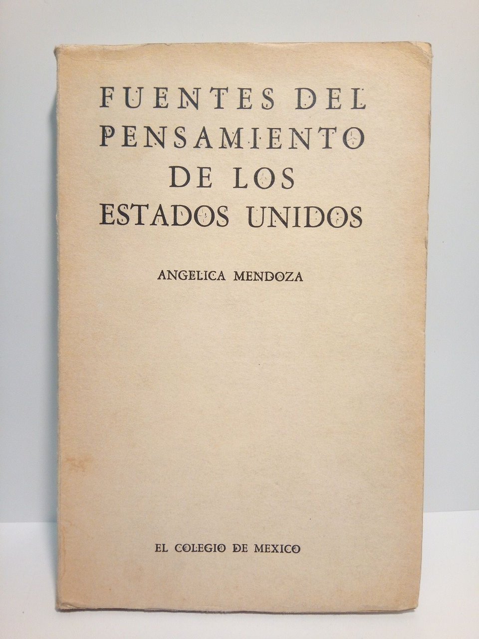 Fuentes del pensamiento de los Estados Unidos
