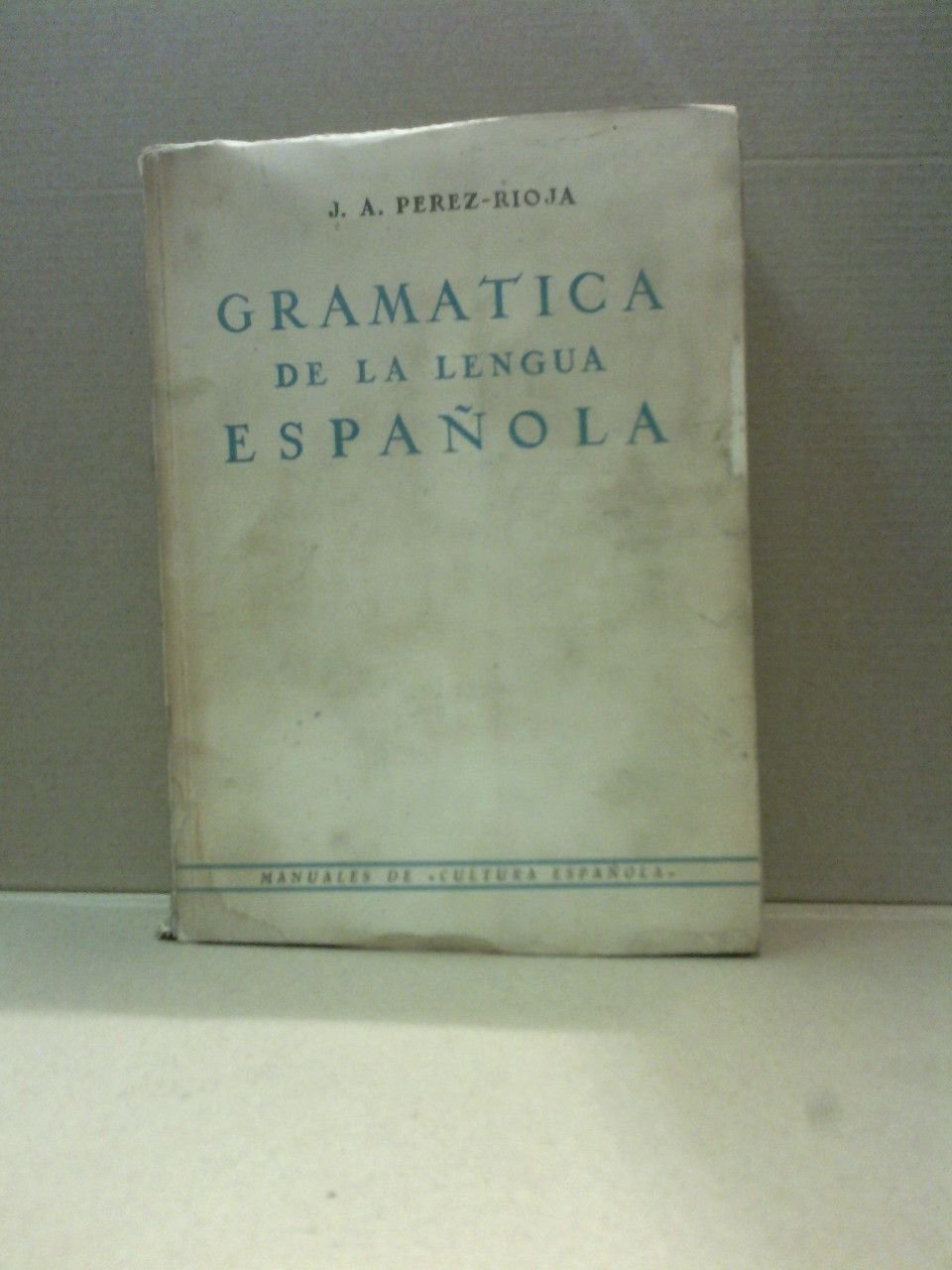 Gramática de la lengua española | Immagine principale