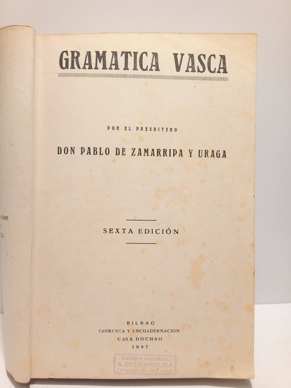 Gramática vasca | Immagine Gallery 2