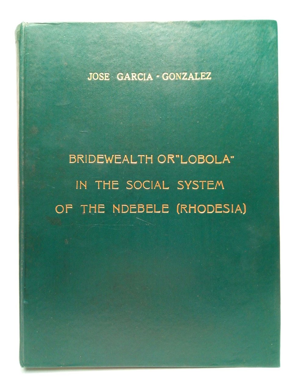 Gregorian University: Bridewealth or "LOBOLA" in the social system of … | Immagine principale