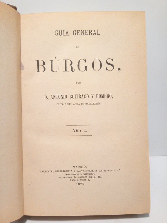 Guía General de Búrgos. AÑO I.