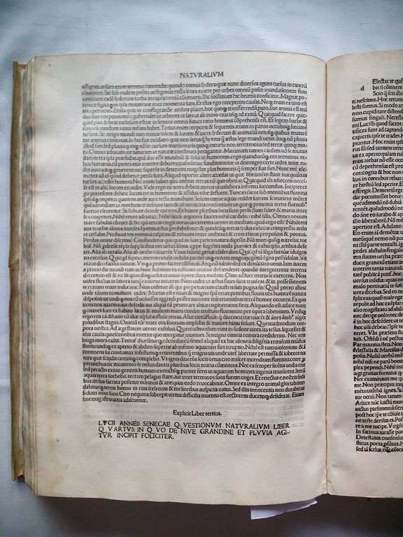 [h. 1 -recto- sin numerar] Senece omnia opera / [h. …