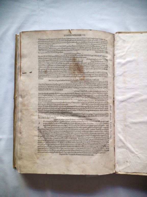 [h. 1 -recto- sin numerar] Senece omnia opera / [h. …