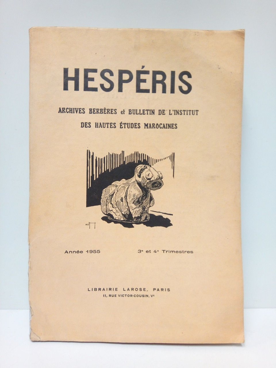 HESPERIS. Archives Berbères et Bulletin de l'Institut des Hautes Etudes …