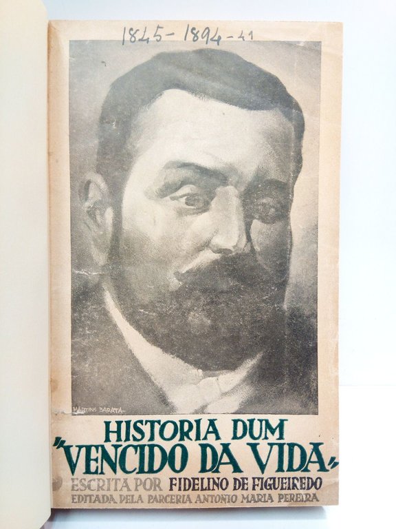 Historia d'um "vencido da vida" [Se refiere a Oliveira Martins]