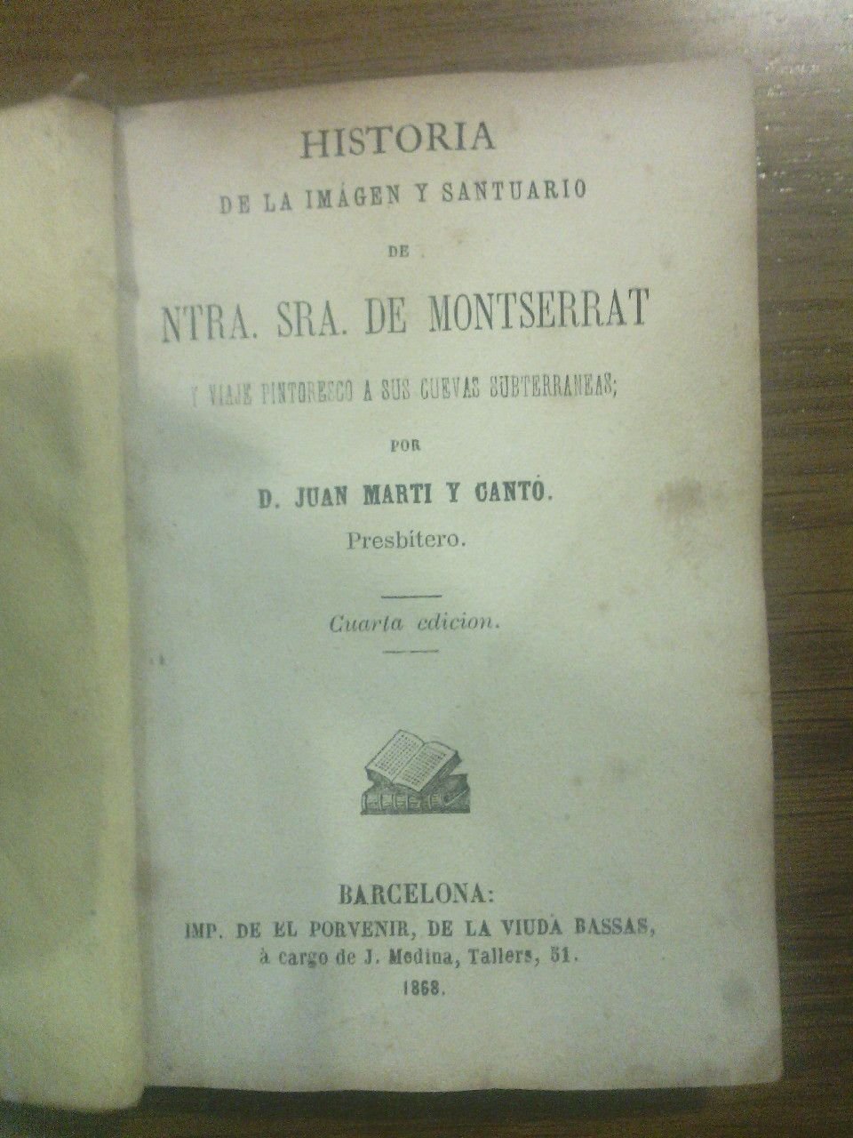 Historia de la imágen y santuario de Nra. Sra. de …