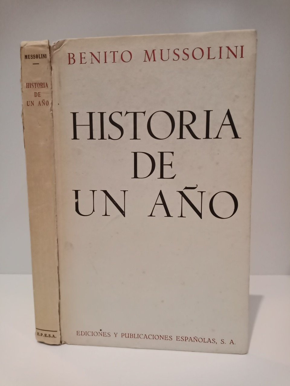 Historia de un año