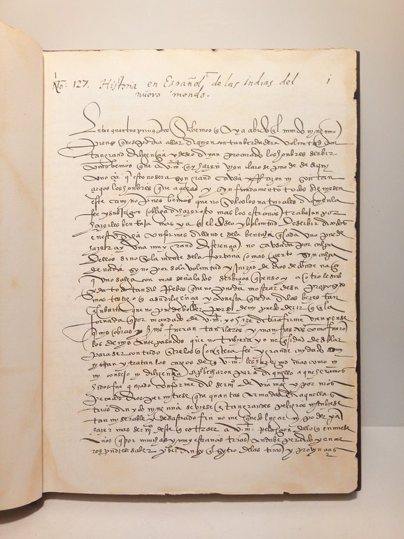 Historia en español de las Indias de Nuovo Mondo (Naufragios). … | Immagine Gallery 2