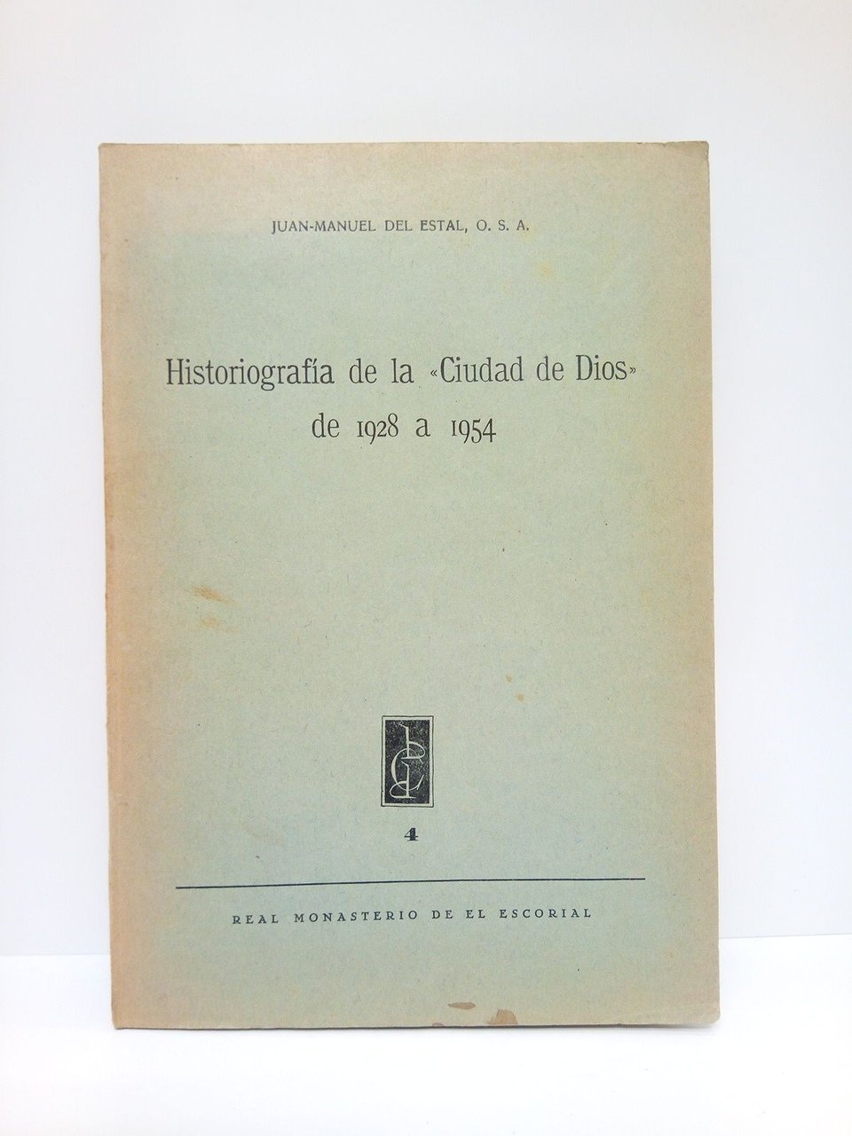 Historiografía de la "Ciudad de Dios", de 1928 a 1954 | Immagine principale