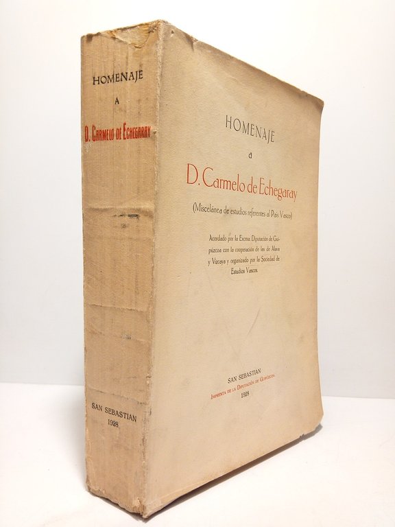 Homenaje a D. Carmelo de Echegaray: MISCELANEA DE ESTUDIOS REFERENTES … | Immagine Gallery 2