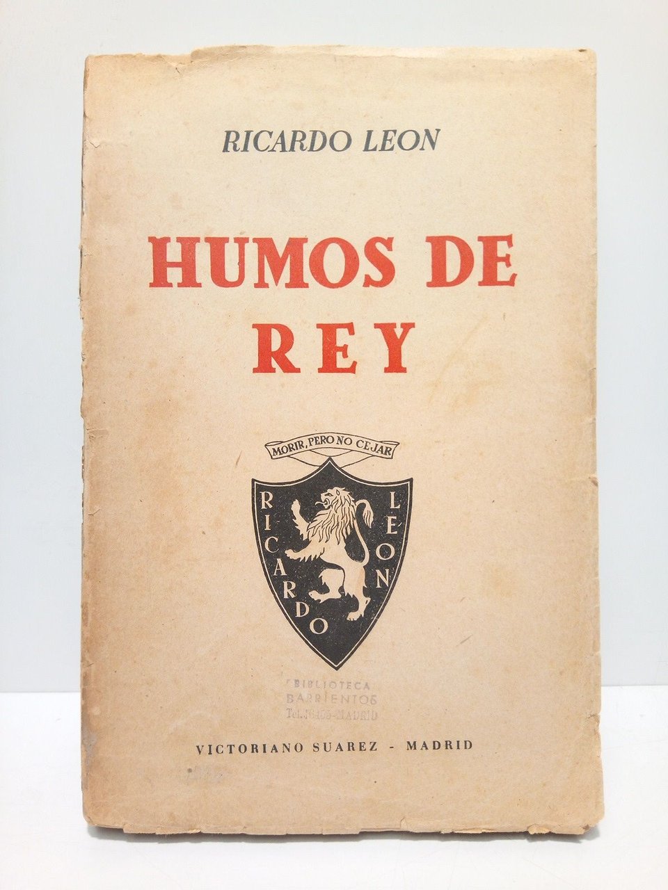 Humos de Rey (Novela)