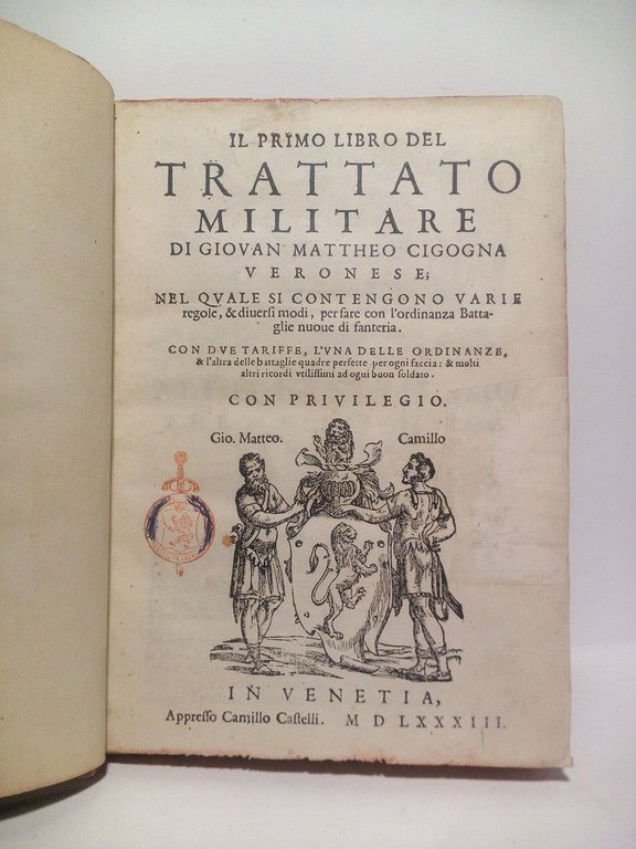 Il Primo Libro del Trattato Militare, di Giovan Mattheo Cigogna … | Immagine Gallery 2