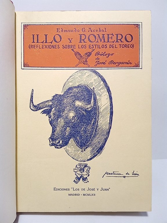 Illo y Romero (Reflexiones sobre los estilos del Toreo) / … | Immagine Gallery 2