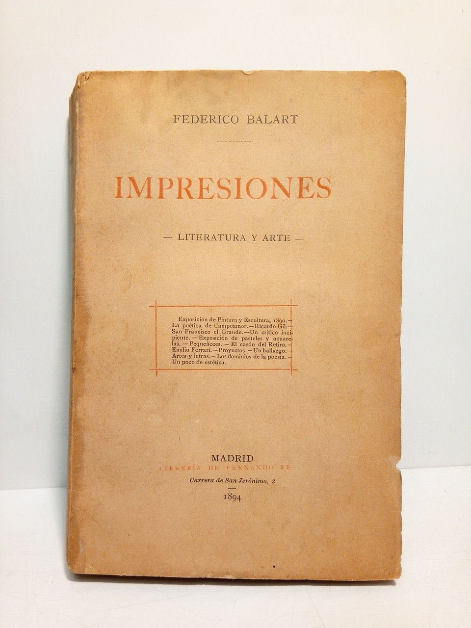 Impresiones: Literatura y arte