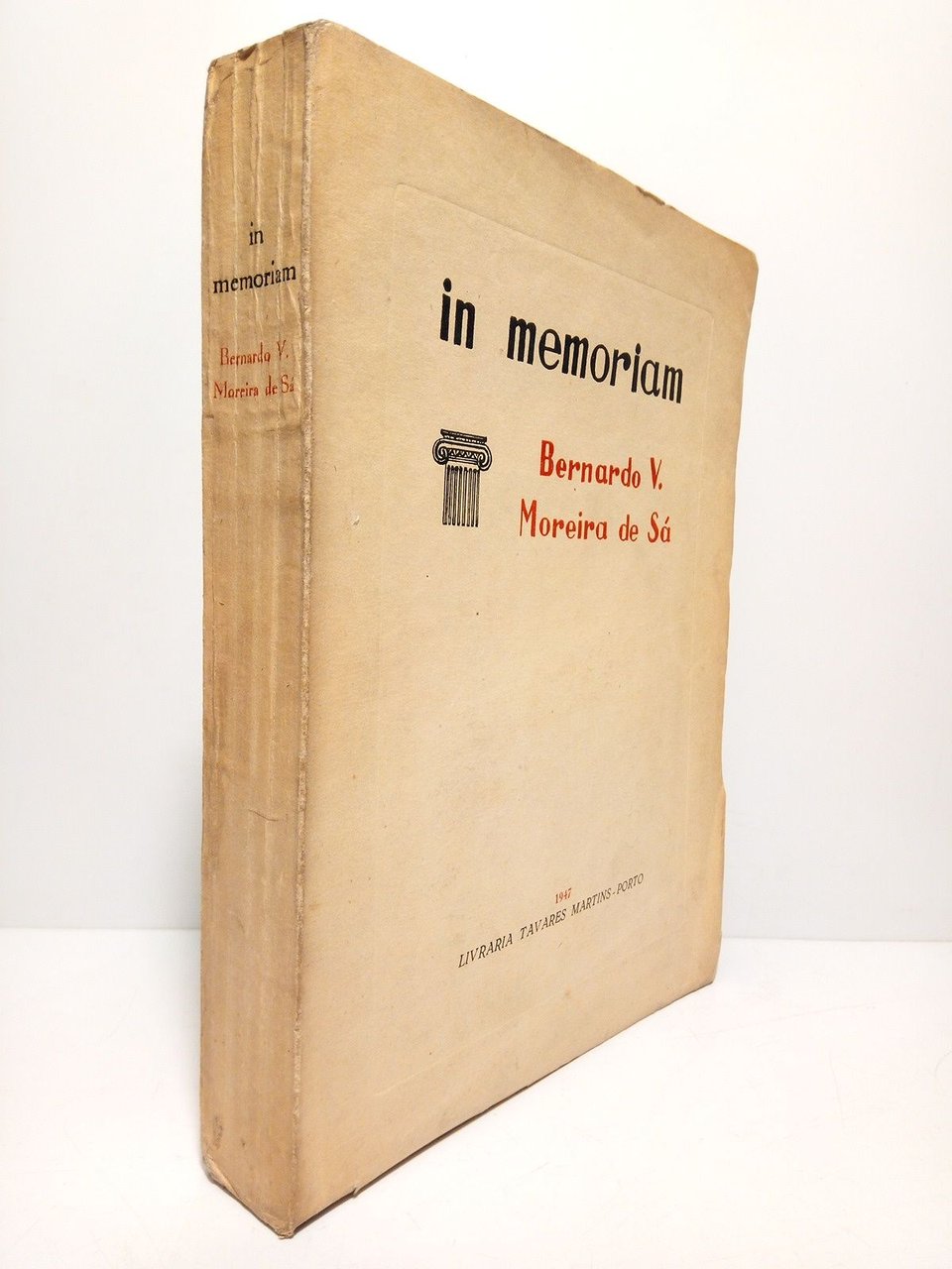 In Memoriam Bernardo V. Moreira de Sá | Immagine principale