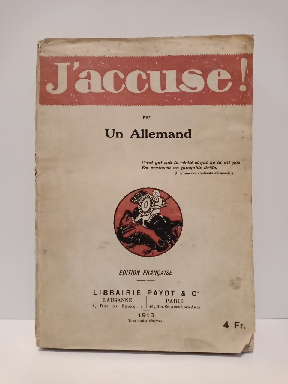 J'accuse!