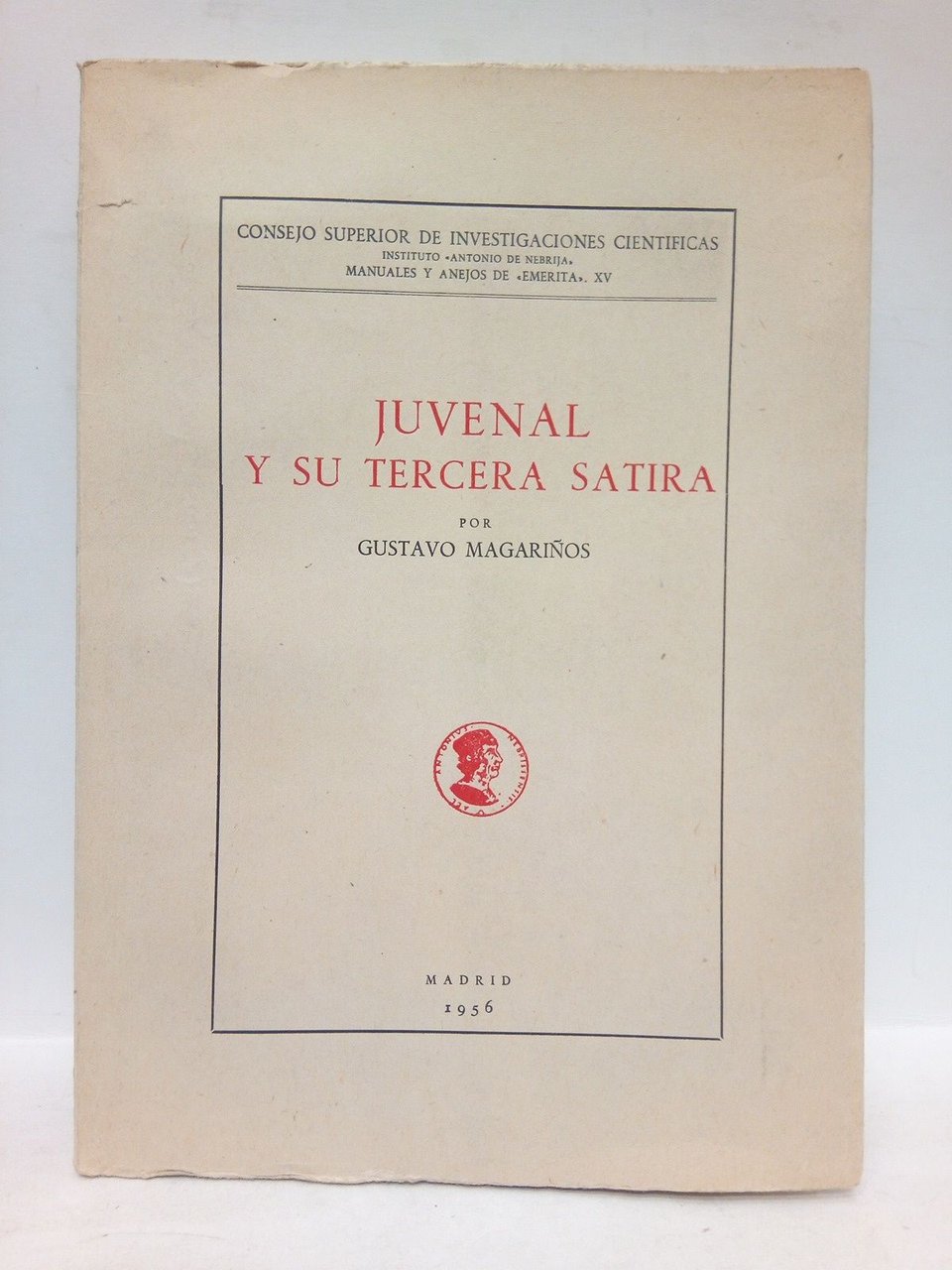 Juvenal y su tercera sátira: Estudio analítico