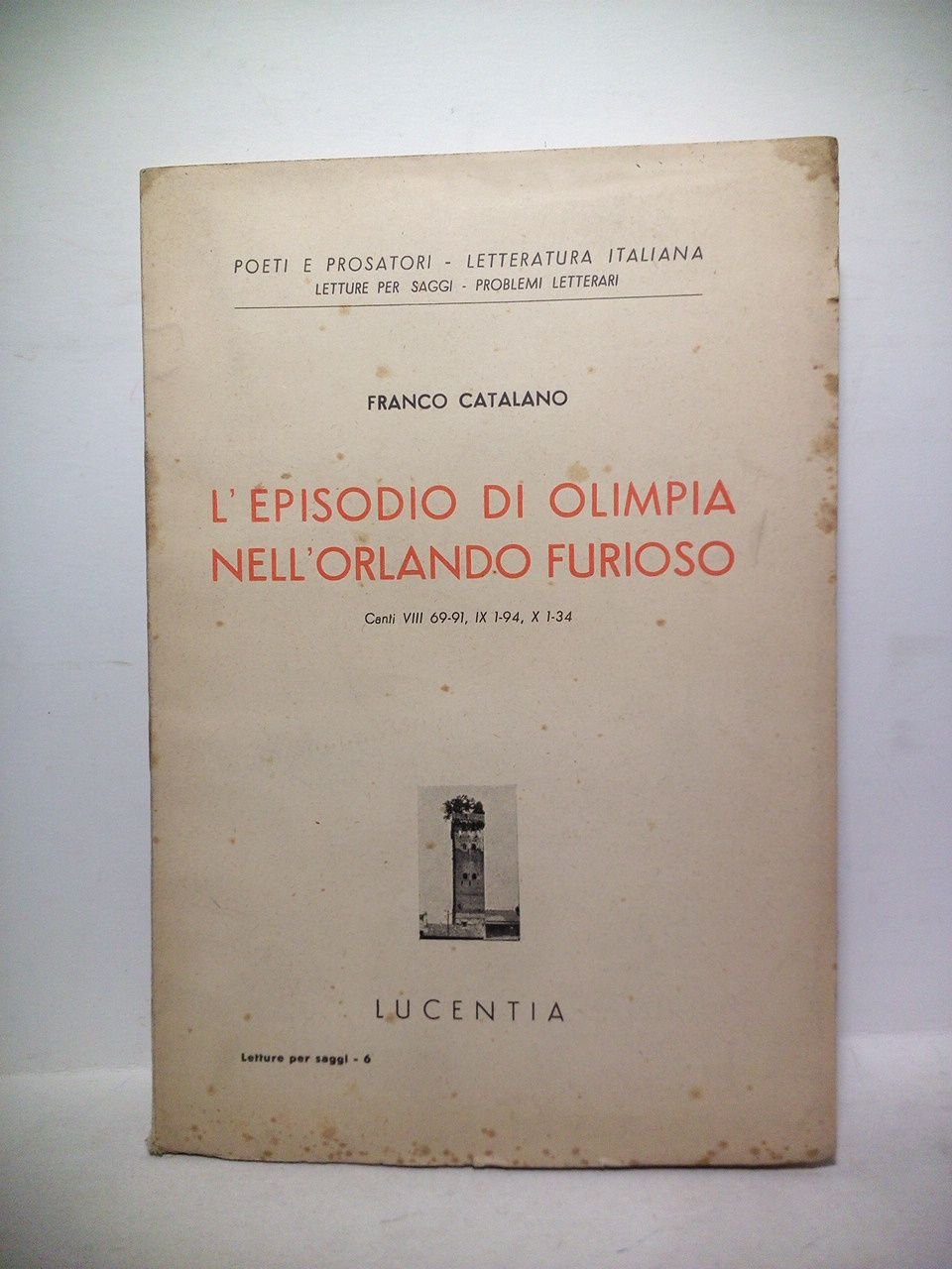L'Episodio di Olimpia nell'Orlando Furioso (Canti VIII 69-91, IX 1-94, …