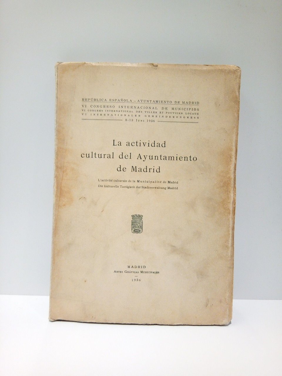 La actividad cultural del Ayuntamiento de Madrid | Immagine principale
