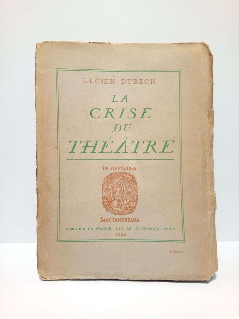 La crise du théâtre