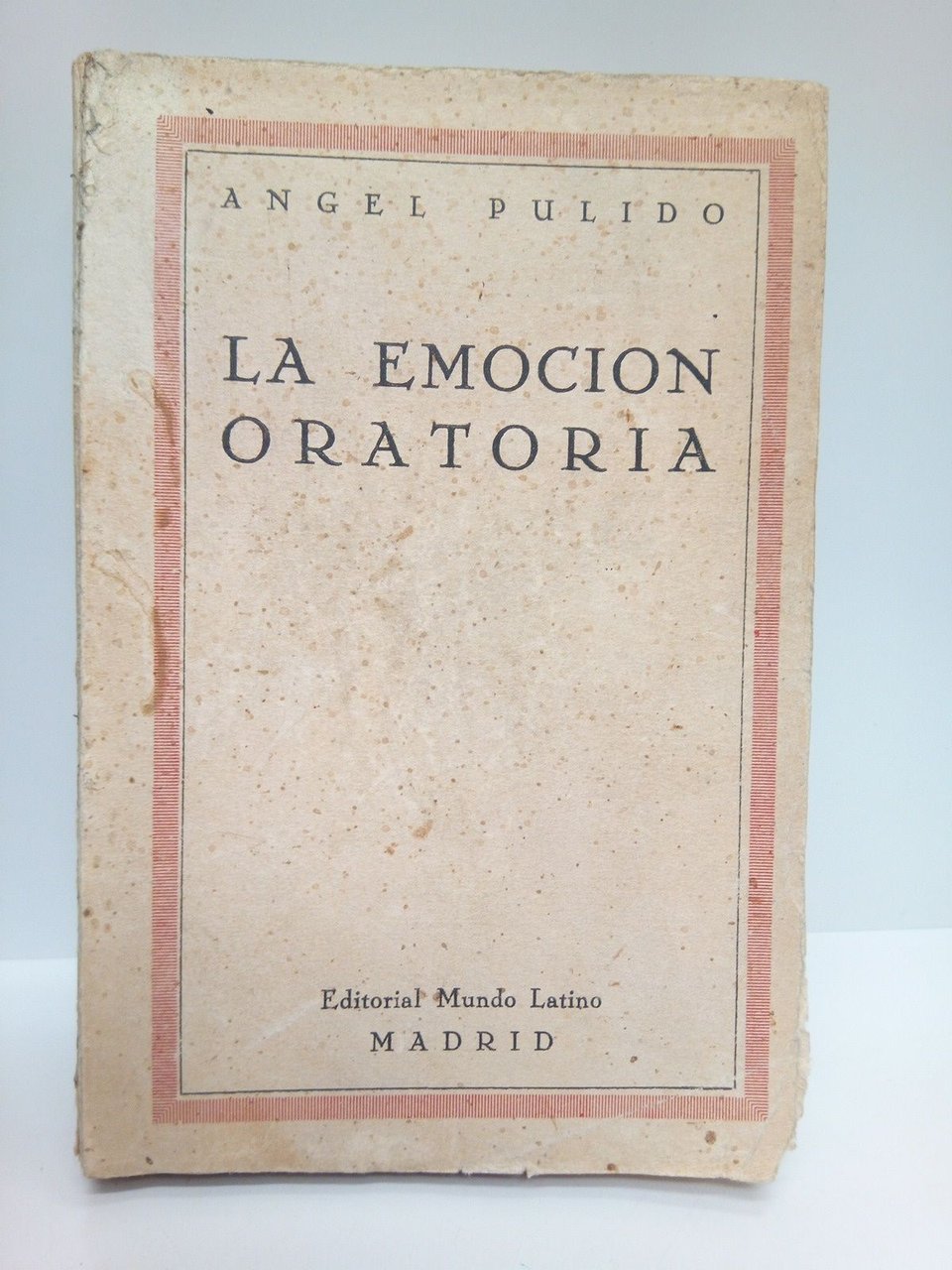 La emoción oratoria | Immagine principale
