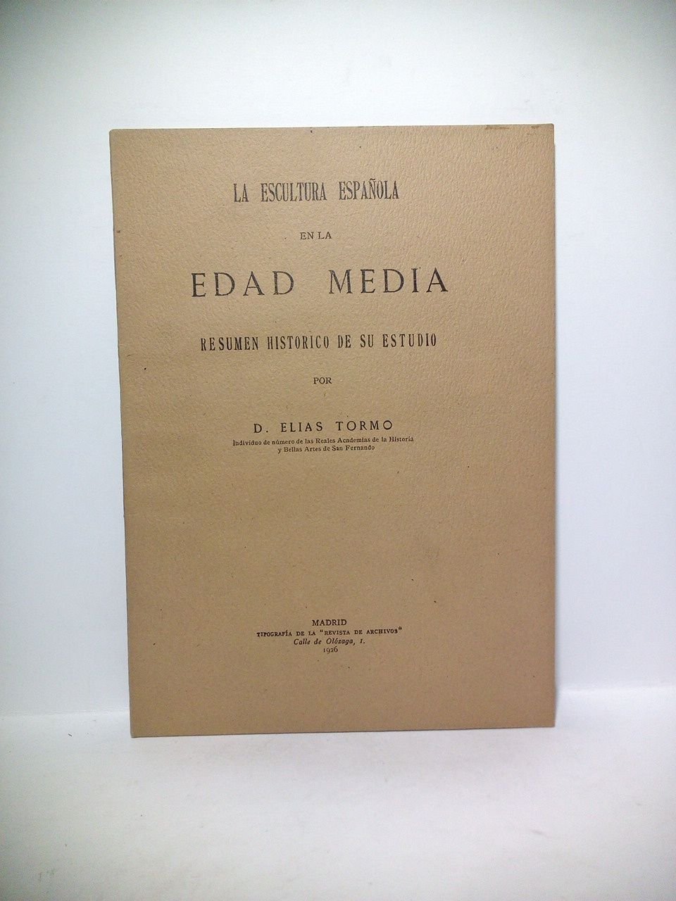 La escultura española en la Edad Media. Resumen histórico de …