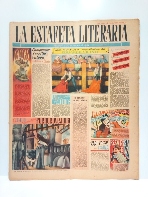 La Estafeta Literaria. Publicación quincenal. Nº 1 (5 Marzo 1944) …