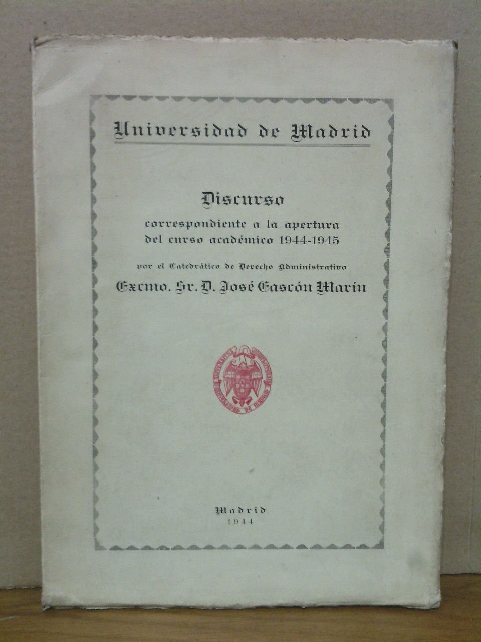La evolución de las declaraciones de derechos. (Discurso correspondiente a …