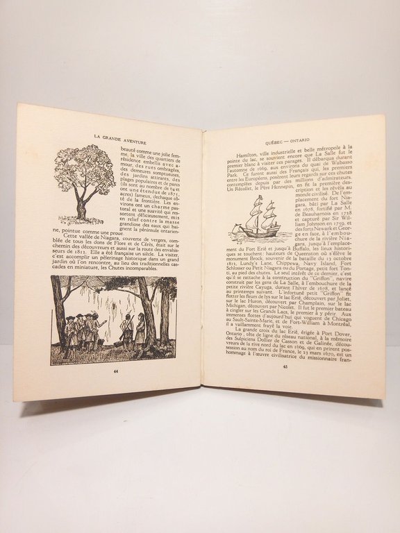 La Grande Aventure / Teste d'Ernest Schenck; Grauvures d'Octave Bélanger