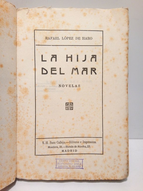 La hija del mar (Novelas)