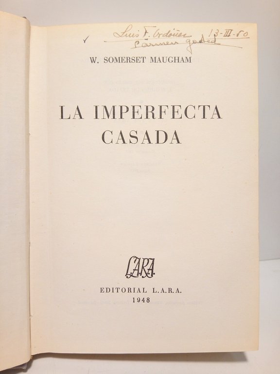 La imperfecta casada / Traducción del inglés por J. Romero … | Immagine Gallery 2