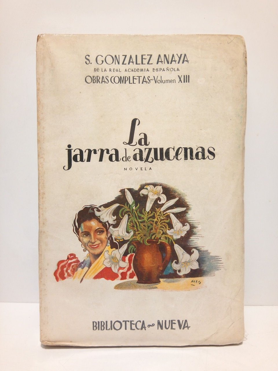 La jarra de azucenas (Novela)