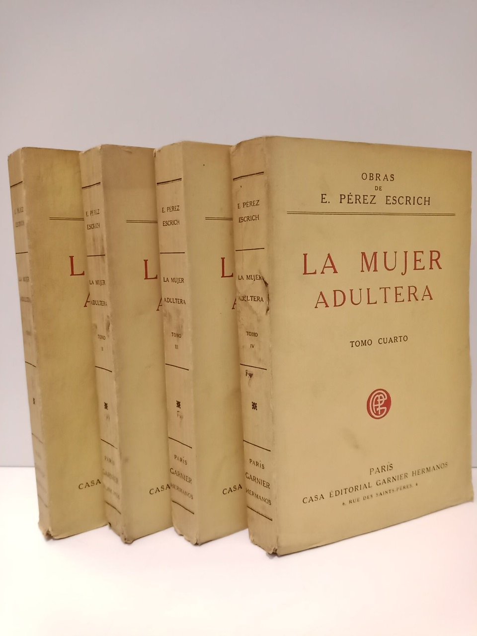 La mujer adúltera [COMPLETO EN 4 TOMOS]