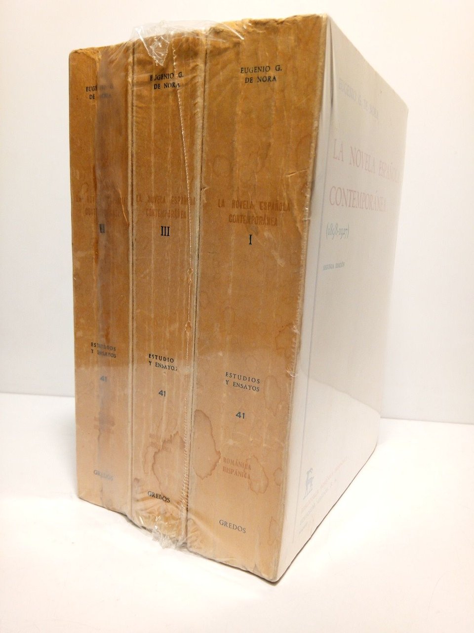 La novela española contemporánea. 1898-1967