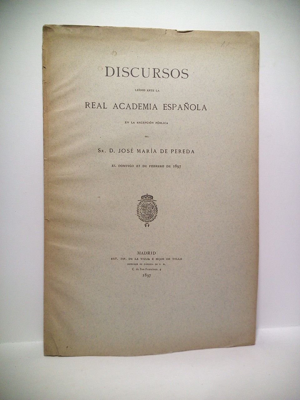 La Novela Regional. (Discurso de Ingreso en la Real Academia …