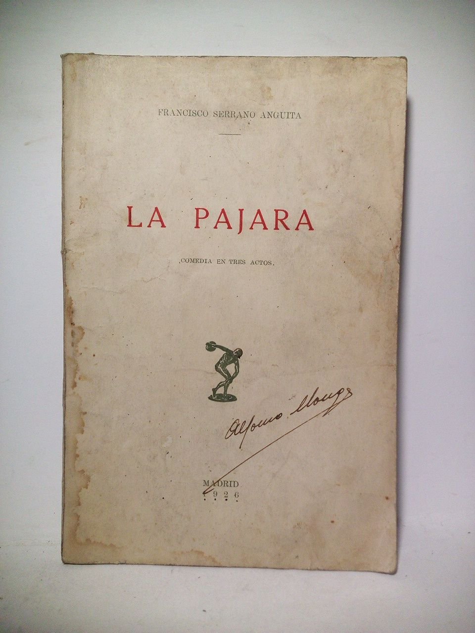 La pájara. (Comedia en tres actos y en prosa. Se … | Immagine principale