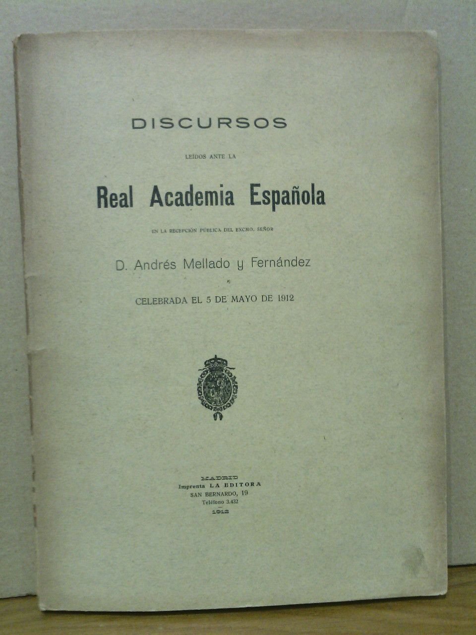 La personalidad literaria y política de D. Francisco Silvela. (Discurso …