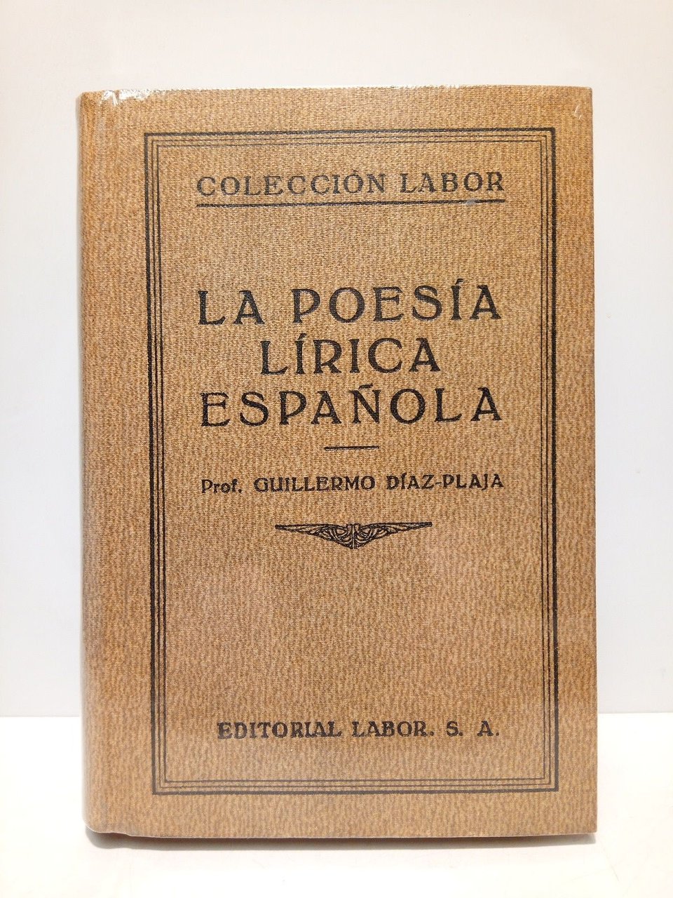 La poesía lírica española