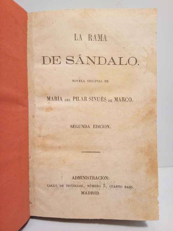 La rama de sándalo (Novela)