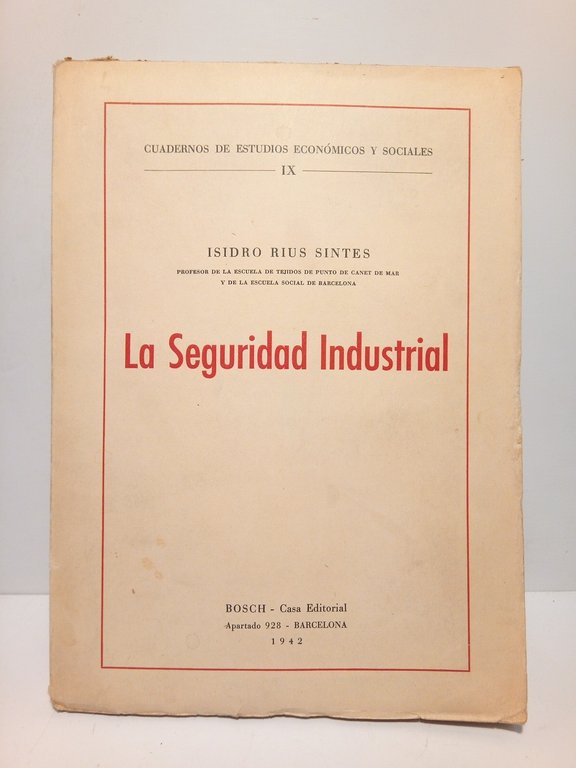 La seguridad industrial