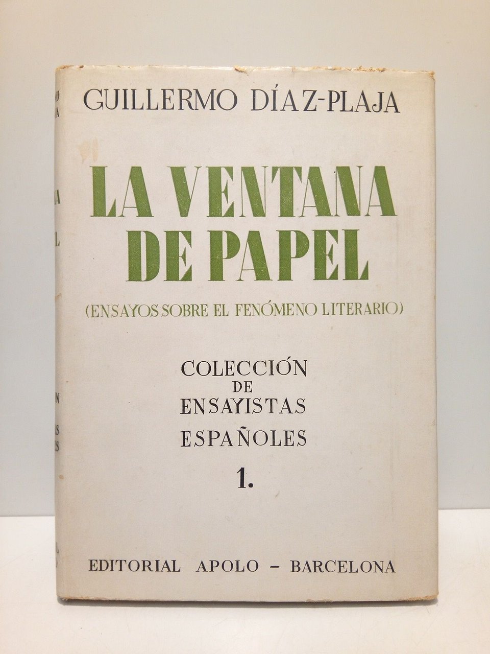La ventana de papel: Ensayos sobre el fenómeno literario