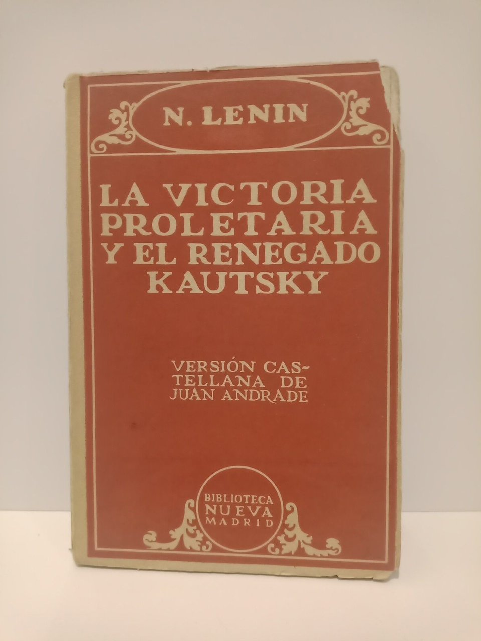 La victoria proletaria y el renegado Kautsky / Versión castellana …