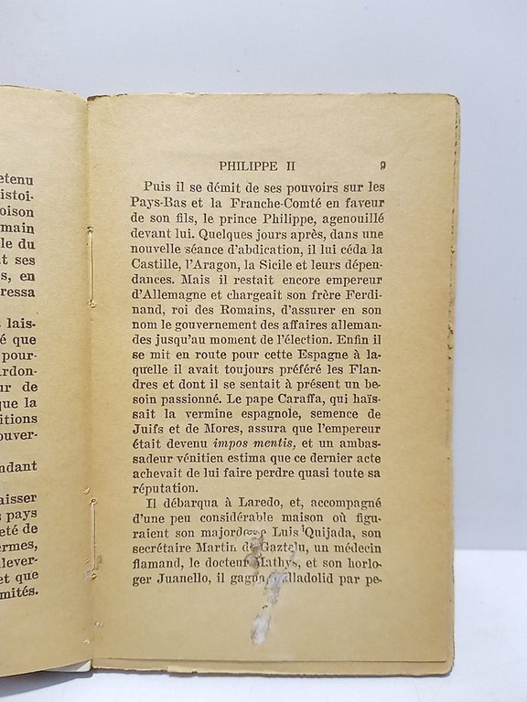 La vie de Philippe II