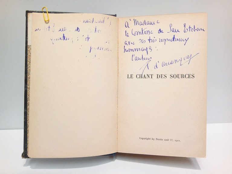 Le chant des sources. [Poesías] | Immagine Gallery 4